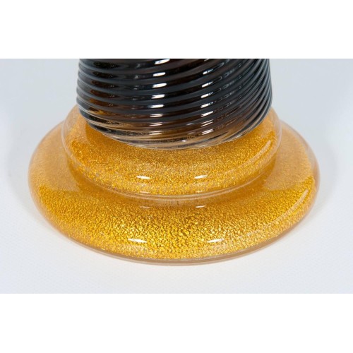 Pair of Italian Murano Glass Vases, attributed to Seguso around 1980s