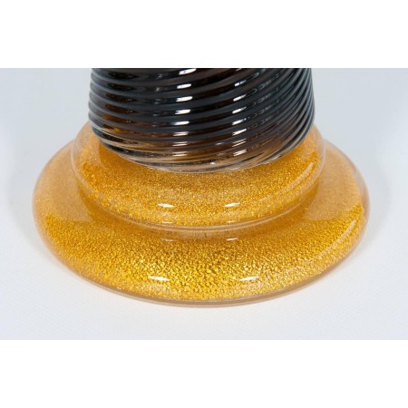 Pair of Italian Murano Glass Vases, attributed to Seguso around 1980s