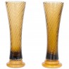 Pair of Italian Murano Glass Vases, attributed to Seguso around 1980s