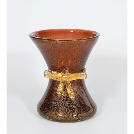 Italian Murano Glass Vase Attributed to Artisti Barovier, circa 1930s