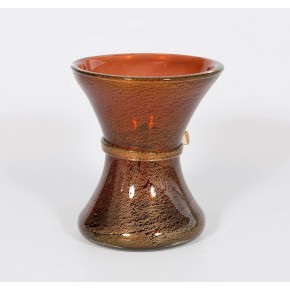Italian Murano Glass Vase Attributed to Artisti Barovier, circa 1930s