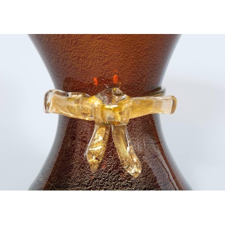 Italian Murano Glass Vase Attributed to Artisti Barovier, circa 1930s