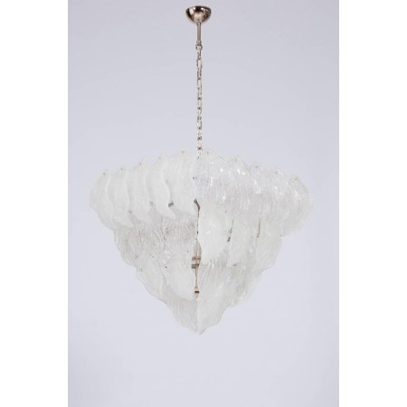 Italian Murano "Diamond" Chandelier, circa 1950s