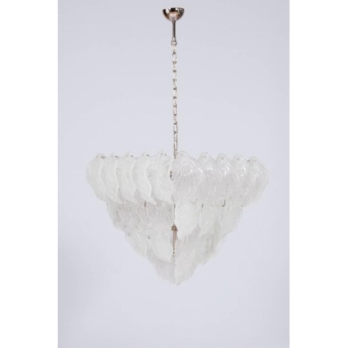 Italian Murano "Diamond" Chandelier, circa 1950s