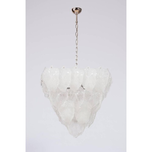 Italian Murano "Diamond" Chandelier, circa 1950s