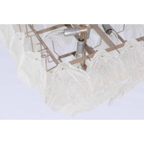 Italian Murano "Diamond" Chandelier, circa 1950s