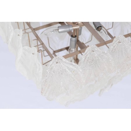 Italian Murano "Diamond" Chandelier, circa 1950s