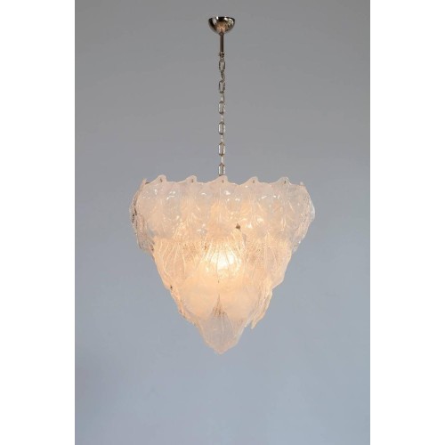 Italian Murano "Diamond" Chandelier, circa 1950s