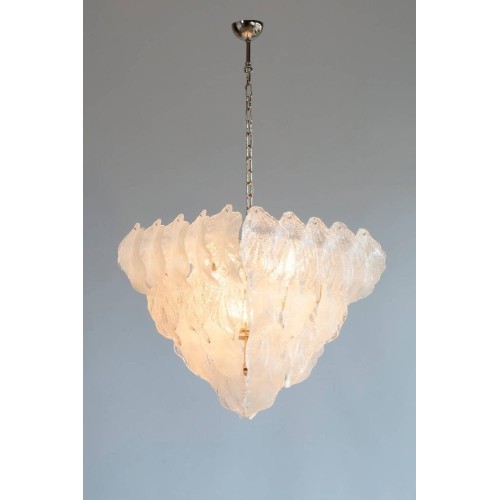 Italian Murano "Diamond" Chandelier, circa 1950s