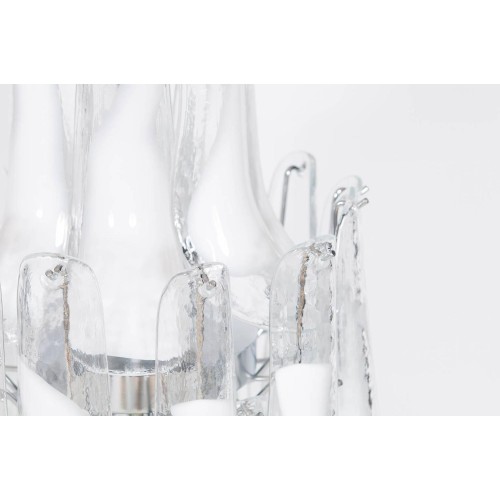 Italian Murano Table Lamp, Mazzega, circa 1960s