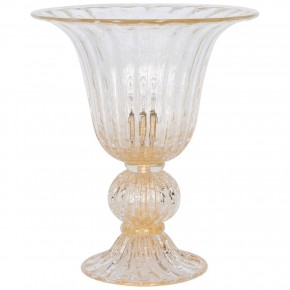 Italian Murano Glass Table Lamp, Attributed to Barovier & Toso, circa 1970s