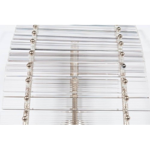 Pair of Italian Murano Glass Sconces, Attributed to Venini, circa 1960s