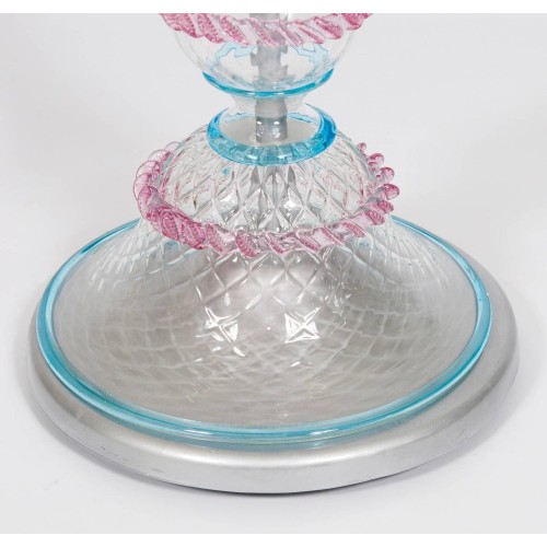 Italian Venetian Murano Glass Floor Lamp, around 1990s