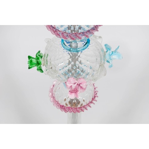 Italian Venetian Murano Glass Floor Lamp, around 1990s