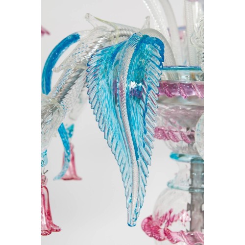 Italian Venetian Murano Glass Floor Lamp, around 1990s