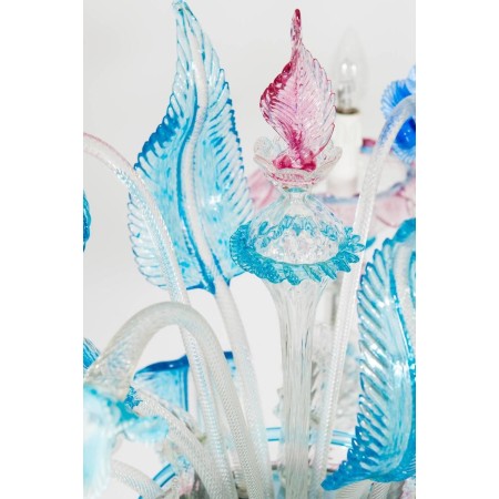 Italian Venetian Murano Glass Floor Lamp, around 1990s