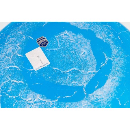 Pair of Italian Murano Glass "Spheres" Vases Signed Cenedese, circa 1970s