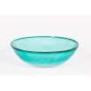 Italian Murano Light-Green Bowl in Glass Signed by Cenedese, circa 1970s