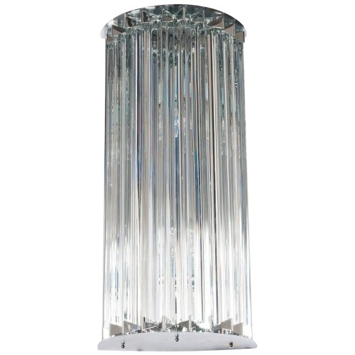 Italian Venetian Murano Glass Wall Sconce, Venini, circa 1960s