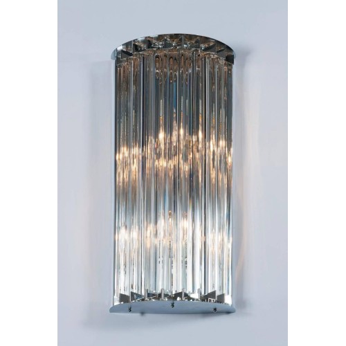 Italian Venetian Murano Glass Wall Sconce, Venini, circa 1960s