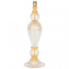 Italian Venetian Murano Glass Table Lamp, Attributed to Seguso, 1970s