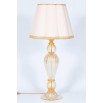 Italian Venetian Murano Glass Table Lamp, Attributed to Seguso, 1970s