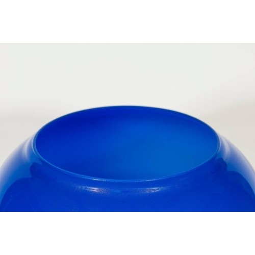 Italian Murano Blue and Gold Vase, circa 1980s