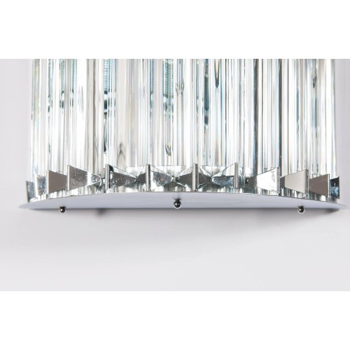 Three Italian Venetian Murano Glass Wall Sconce, Venini around 1960s