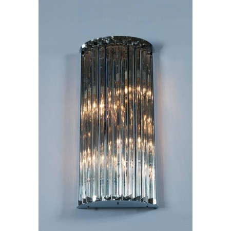 Three Italian Venetian Murano Glass Wall Sconce, Venini around 1960s