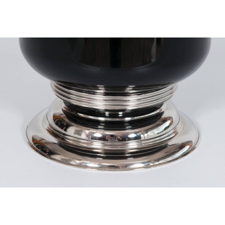 Pair of Italian Venetian Murano Glass Table Lamps, circa 1960s