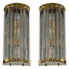 Pair of Italian Sconces, Attributed to Camer Glass, circa 1960