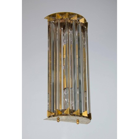 Pair of Italian Sconces, Attributed to Camer Glass, circa 1960