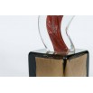 Sculpture "Abstract" in Murano Glass, by Romano Donà, 1980s