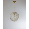 Italian Murano Glass Sphere, Attributed to Venini, circa 1960s