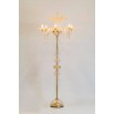 Floor Lamp in Gold Murano Glass