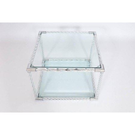 Italian Venetian Table in Murano Glass 1980s