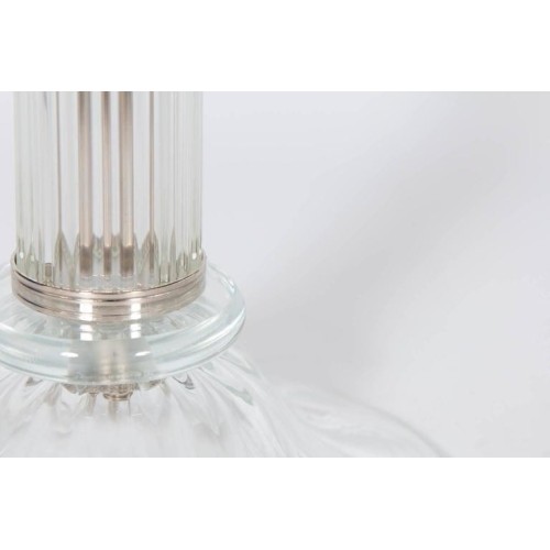 Pair of Italian Venetian Table Lamps in Murano Glass, 1960s