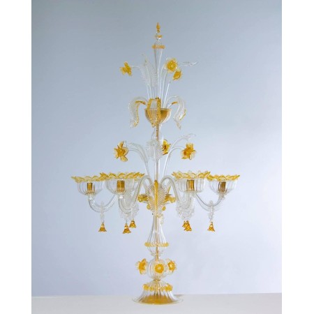 Italian Murano Table Lamp circa from 1990s