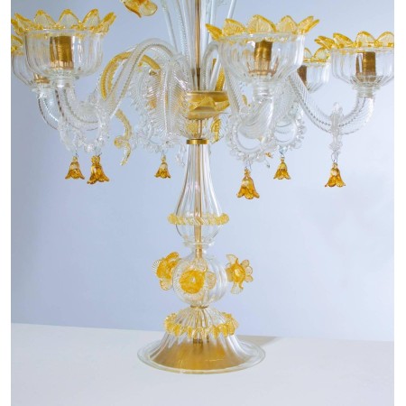 Italian Murano Table Lamp circa from 1990s