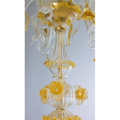 Italian Murano Table Lamp circa from 1990s