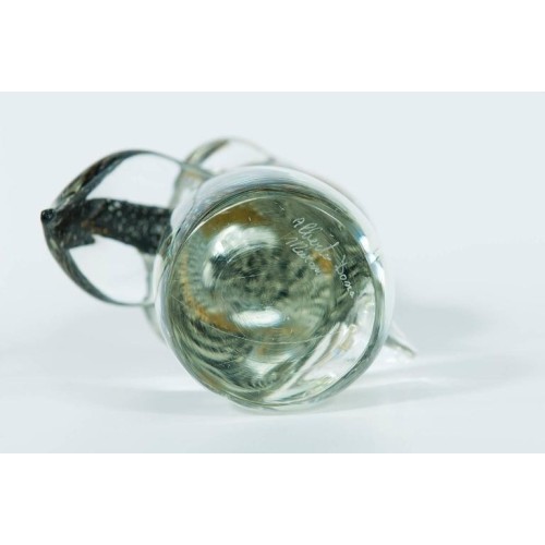 Parrot in Murano Glass, by Alberto Donà, 1980s