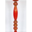 Floor Lamp in Murano Glass Red and Gold, 1980s