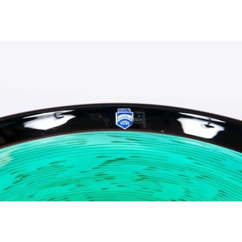 Bowl in Murano Glass, Signed Cenedese, 1970s