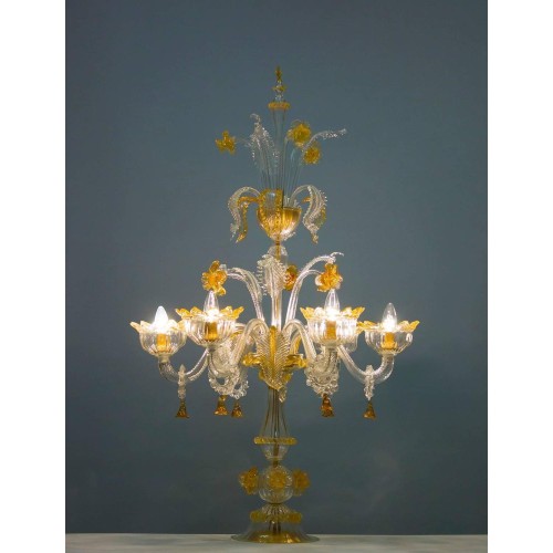 Italian Murano Table Lamp circa from 1990s