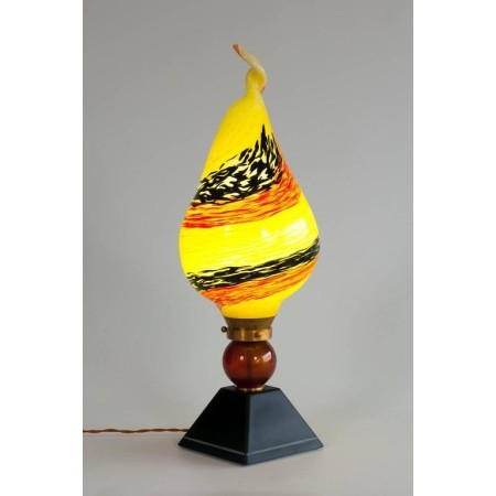 Table Lamp in Murano Glass Multicolor, 1980s