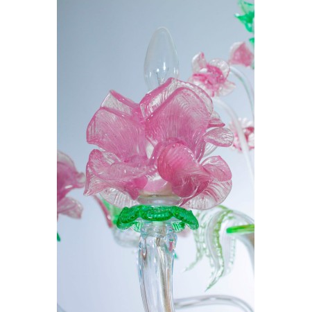 Italian "Flower" Chandelier, circa from 1990
