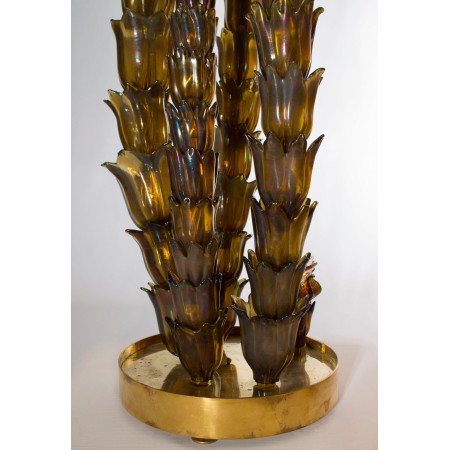 Cactus Floor Lamp in the Style of Napoleone Martinuzzi, circa 1950s