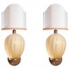 Italian pair of sconces, attributed to Barovier & Toso circa 1950s