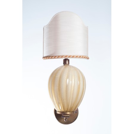 Italian pair of sconces, attributed to Barovier & Toso circa 1950s