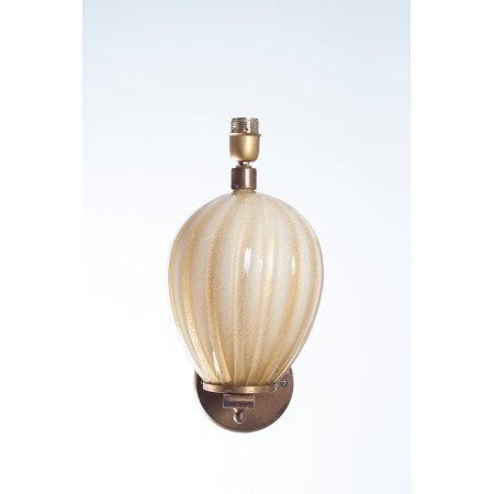 Italian pair of sconces, attributed to Barovier & Toso circa 1950s